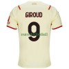 Maillot de Supporter AC Milan Olivier Giroud 9 Extérieur 2021-22 Pour Homme